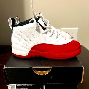 TODDLER JORDAN 12 RETRO CHERRY RED🍒
